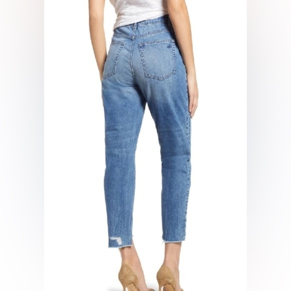 DL1961 Susie High Waist Tapered Crop Slim Jeans In Addison - Picture 3 of 11